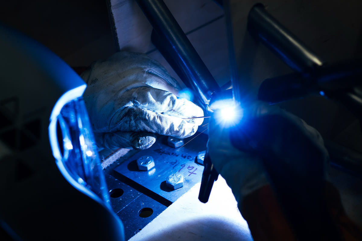 Welding team