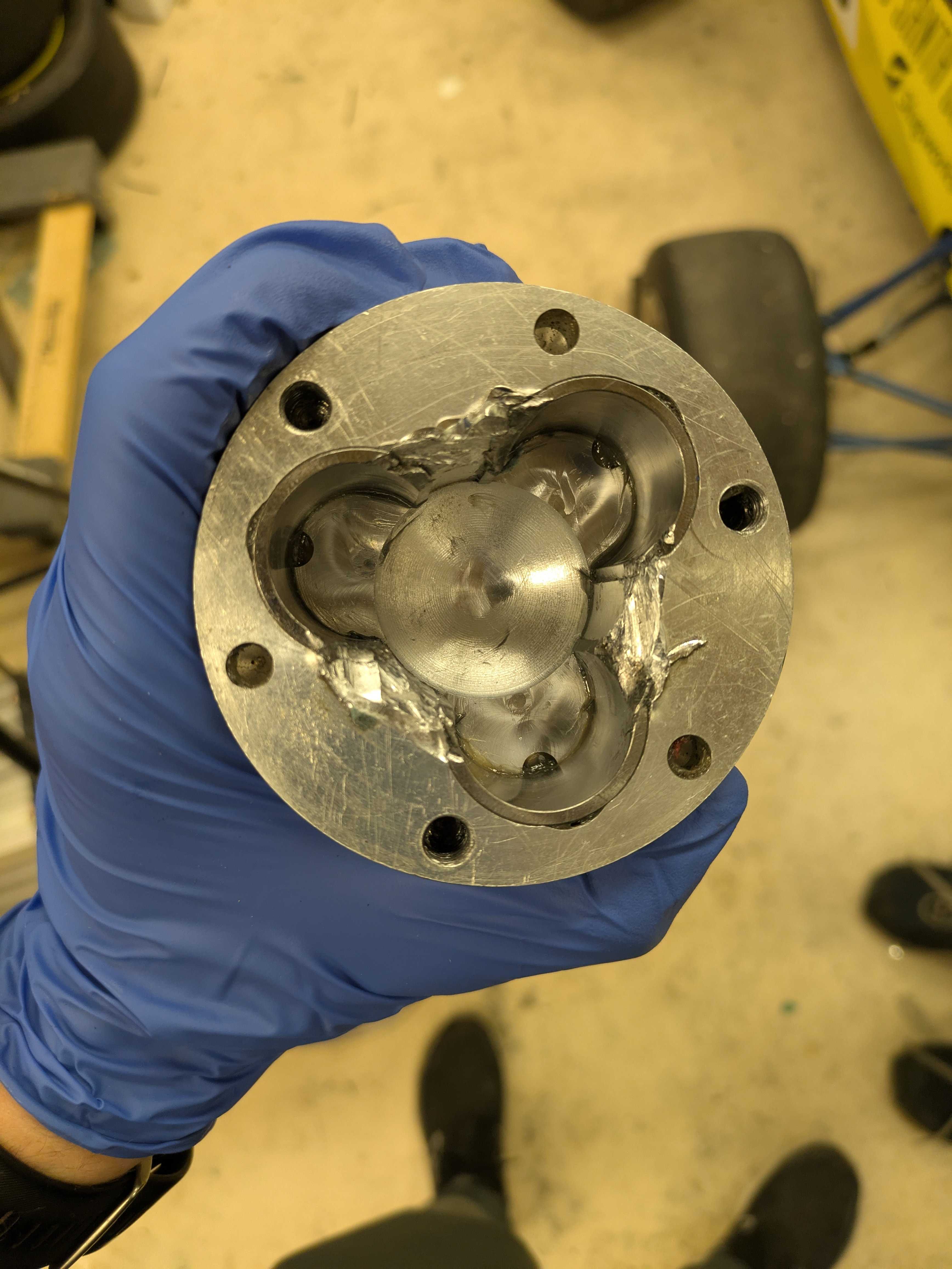 Norcal demolished outboard hub